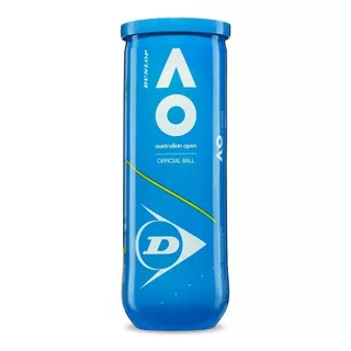 Tubo Pelotas Tenis Dunlop Australian Open X 3 Balls Tennis