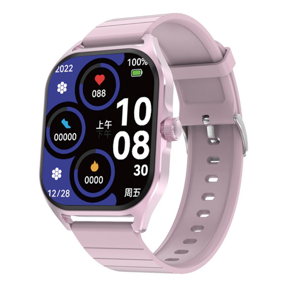 Reloj Inteligente Para Mujer Dt99 Rosa Bluetooth