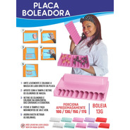 Placa Boleadora - Enrolador De Doces E Massas - Rosa Candy