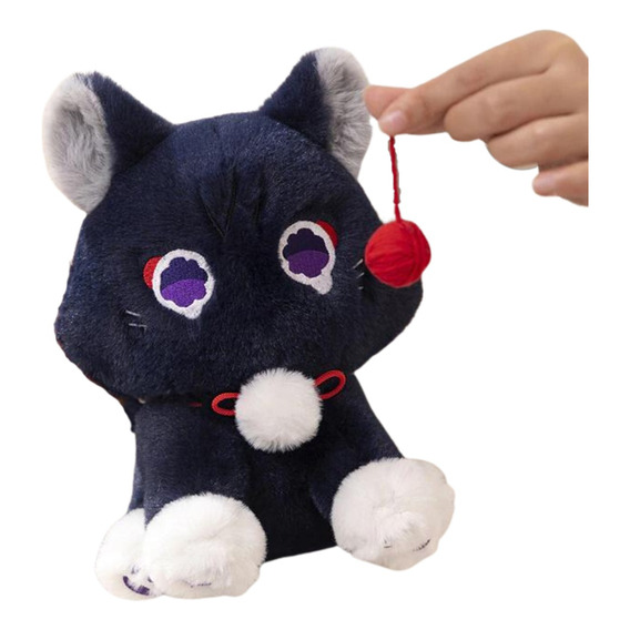 Peluche Scarameow Genshin Impact - Gato Scaramouche