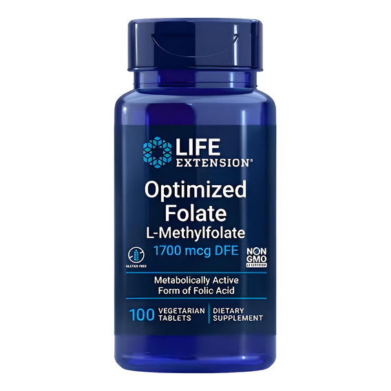 Life Extension Optimized Folate - Unidad a $935