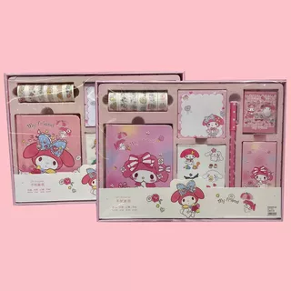 Set Kuromi Cinnamonroll My Melody Papeleria Regalo