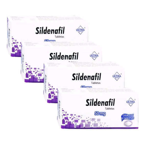 Sildenafil 50 Mg Ultra 32 Tabletas Pack Genérico De Viagra