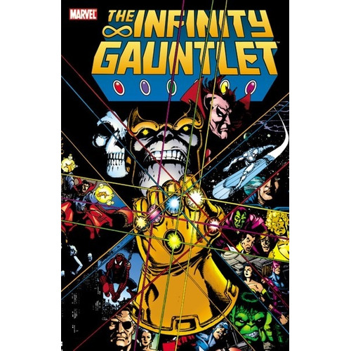 Infinity Gauntlet, de Starlin, Jim. Editorial Marvel, tapa blanda en inglés, 2021