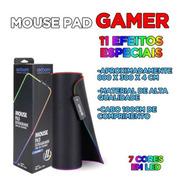 Mousepad Gamer Iluminado Led Rgb 7 Cores Tamanho Grande