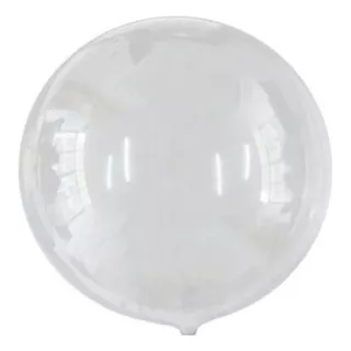 Globo Burbuja Pvc 18 /45cm Transparente 25 Piezas