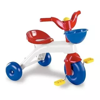Triciclo Infantil Junior Rider Rondi Color Azul/rojo/blanco