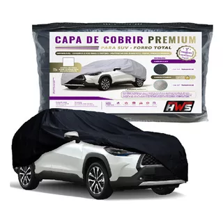 Capa Automotiva Marca Hws Premium Suv's Forro Total Black