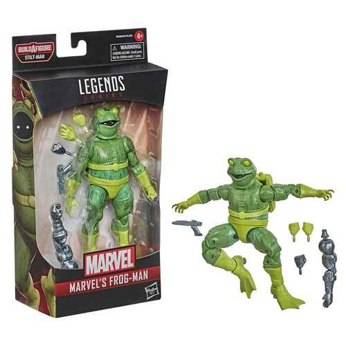 Figura De Acción Marvel Legends Series Frog-man +3