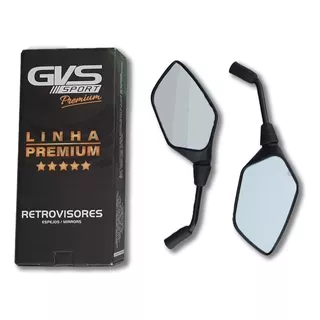 Retrovisor Gvs Xre 300 Haste Fixa Honda Lente Convexa