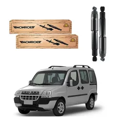  Par Amortecedor Traseiro Doblo 1.3 2002 A 2006
