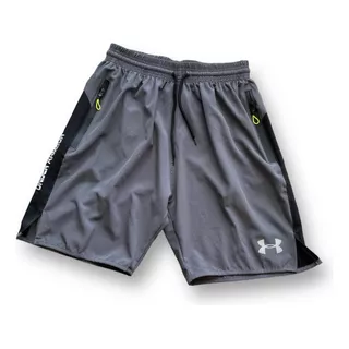 Bermuda Short Under Armour Bolsillo Con Cierre Entrenamiento