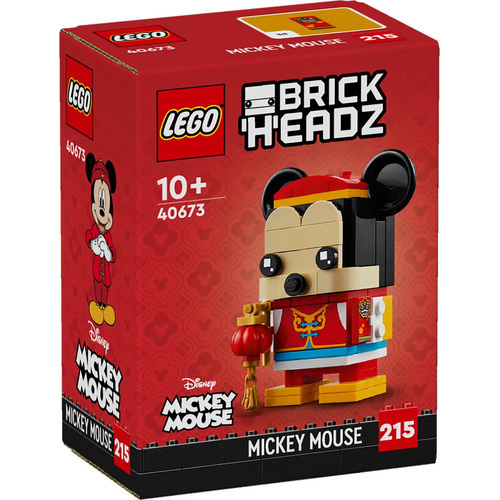 Lego Brick Headz Mickey Mouse Fiesta De La Primavera 40673 Cantidad De Piezas 120