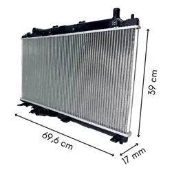  Radiador Agua Mtf Hrv 1.8 16v 2015 A 2018