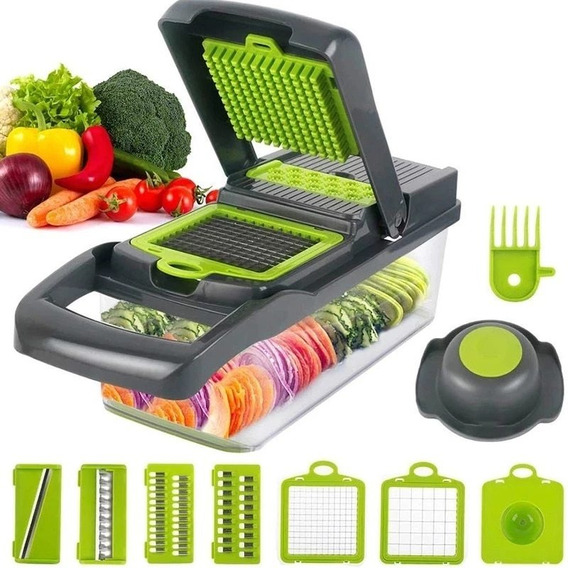 Rallador Cortador Rebanador Picador Manual De Verduras Fruta