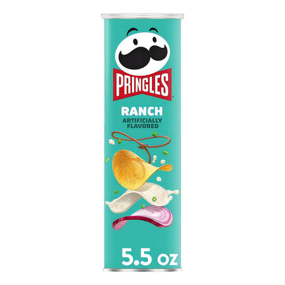 Pringles Ranch Papas Bote 158grs Importado Usa