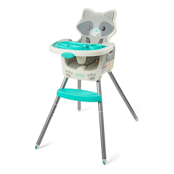 Silla De Comer Infantino Grow With Me 4 En 1 Color Multicolor