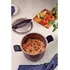 Olla Pasta Espaguetera Antiadherente Tramontina Milazzo para espaguetis 22 cm color almendra