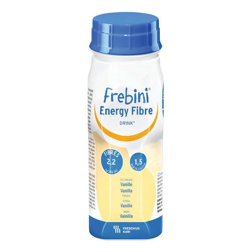 Suplemento en líquido Fresenius Kabi  Frebini Energy Fibre Drink sabor vainilla en botella de 200mL