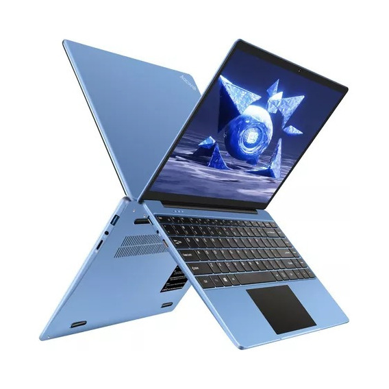 Ultrabook  Aocwei A5 blue 14.1", Intel Celeron N4020  6GB de RAM 256GB SSD, Intel UHD 600 60 Hz 1920x1080px Windows 11 Pro