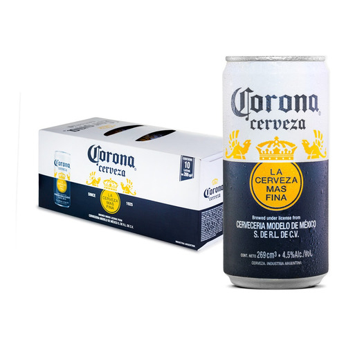 Cerveza Corona 269ml X10