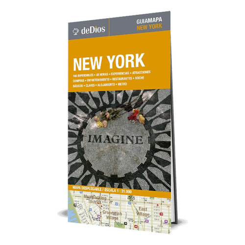 New York - Guia Mapa  2da. Ed, De No Aplica. Editorial De Dios Editores En Español