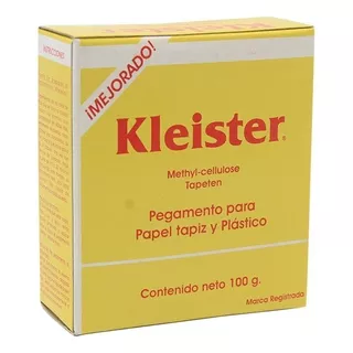 Pegamento En Polvo P/ Papel Tapiz/plastico 100g Kleister