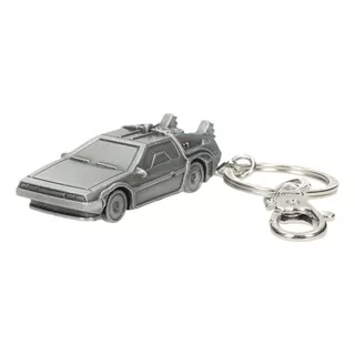 Delorean De Volta Para O Futuro Chaveiro De Metal Sdtoys