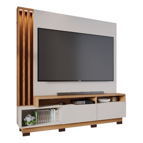 Rack Para Tv Estantes Modular Led Lcd Living Mueble Italian