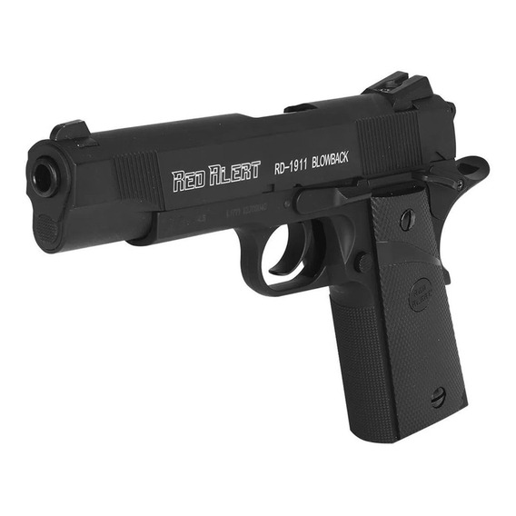 Pistola Aire Comprimido Red Alert Rd-1911 Blowback 20 Tiros