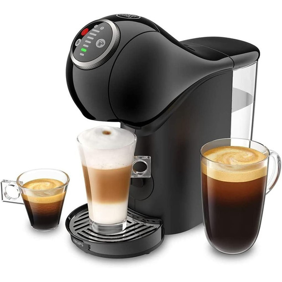 Cafetera Krups Dolce Gusto Genio S Plus Negra Color Negro