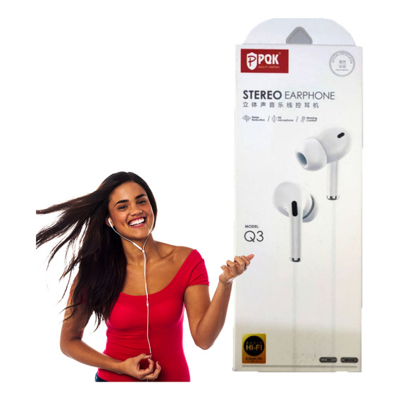 Auriculares C/mic Manos Libres Pqk®-celular/tablet/notebook