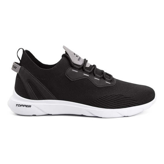 Zapatillas Topper Yucca Negro/ Gris Frost