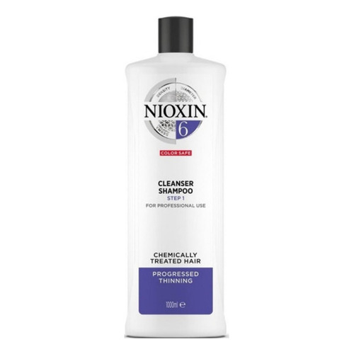 Nioxin 6 Shampoo Cleanser Sist 6  1000ml