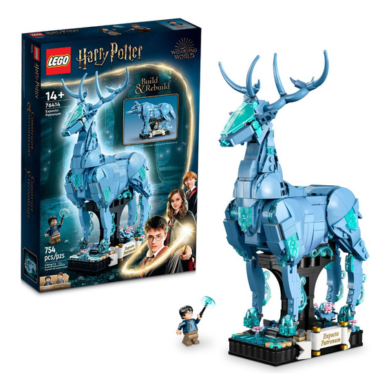 Kit De Construcción Lego Harry Potter Expecto Patronum 76414 Cantidad de piezas 754