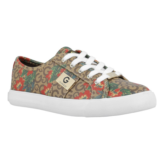 Tenis Para Mujer G By Guess Natural Ggbacker17-a