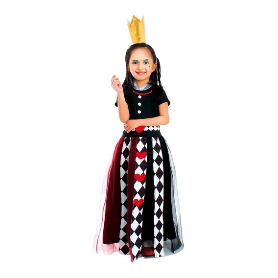 Disfraz Reina De Corazones Cotillón Activarte