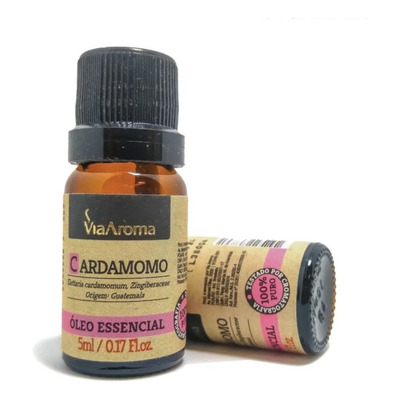 Óleo Essencial De Cardamomo 5ml - Via Aroma