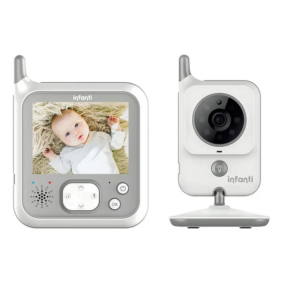 Video Monitor Infanti Digital Intercom 607 Color Gris