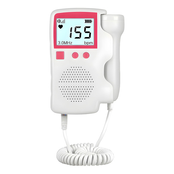 Baby Detector De Frecuencia Cardíaca Doppler Fetal Portátil