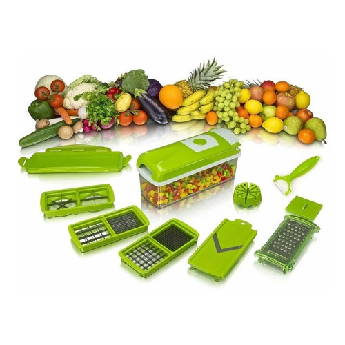 Picador Rallador Cortador Multiuso Frutas Verduras Vegetales