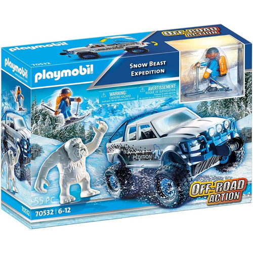 Juego Playmobil Off-road Action Snow Beast Expedition 55 Pc