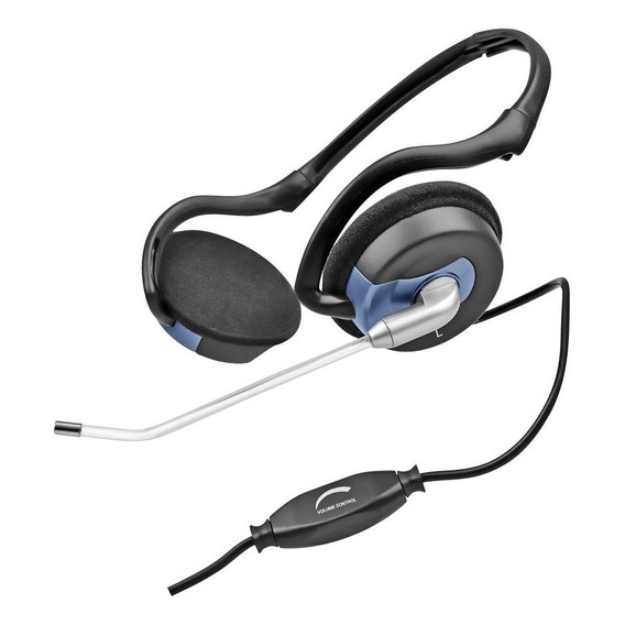 Auricular Genius Hs-300n Con Microfono Y Control Volumen