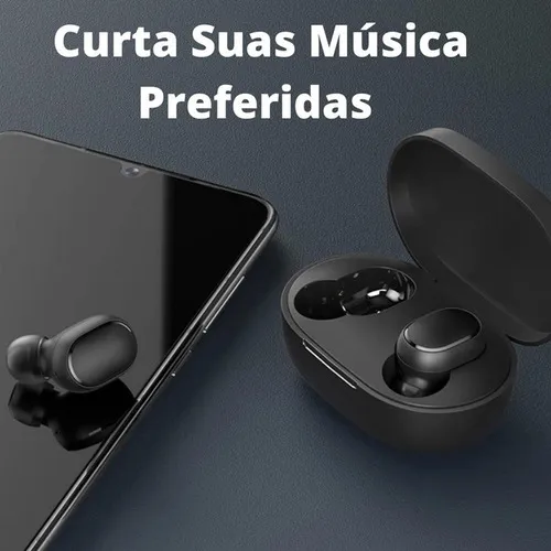 Aud fonos inal mbricos Md M Fone intra auricular bluetooth preto
