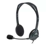 Auriculares Headset Logitech H111 Microfono Skype 3.5 Mm