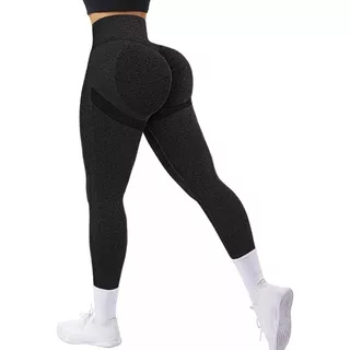 Calça Legging Levanta Bumbum Sem Costura Cintura Alta Moda