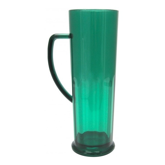 Vaso Cervecero De 21 Onzas Diseño Elegante Color Verde