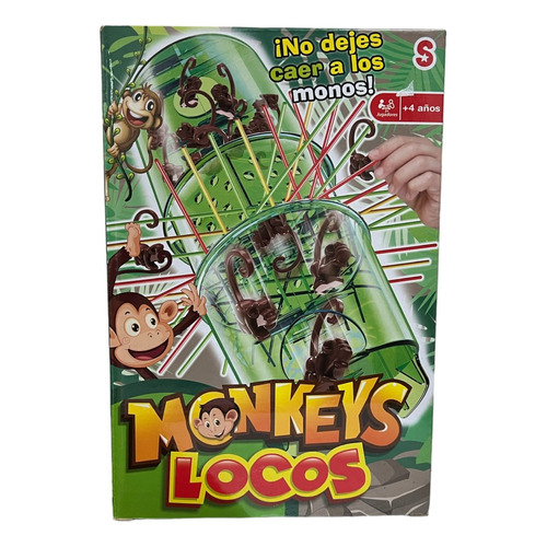 Monkeys Locos Juego De Mesa 53932