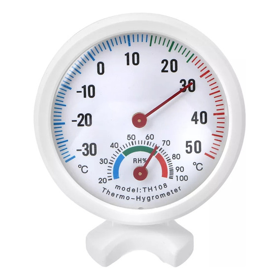 Termometro E Higrometro Mide Tamperatura Y Humedad (7.3cm)