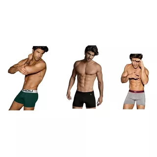 Pack X4 Boxer De Hombre De Algodón. Bakhou